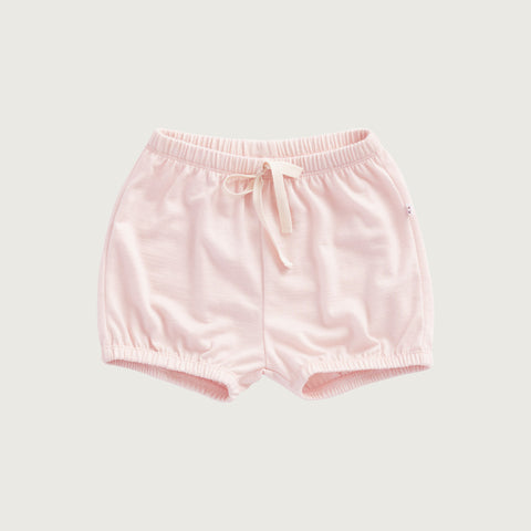 merino bloomers in soft pink