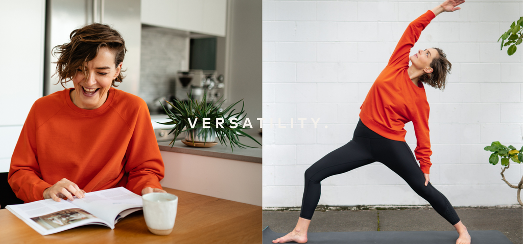 the versatility of our women's merino sweater tops