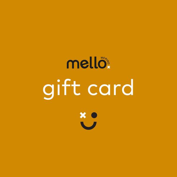 Mello Merino gift card